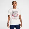 Nike Men's  Sportswear Crew-neck T-shirt In White