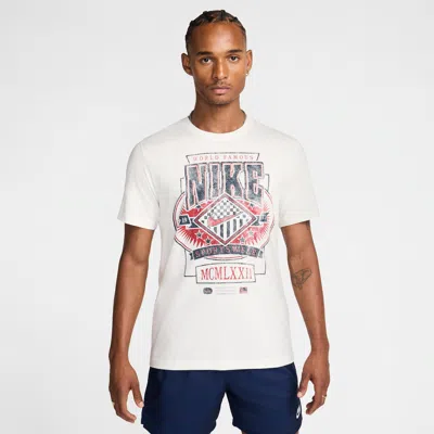 Nike Men's  Sportswear Crew-neck T-shirt In White