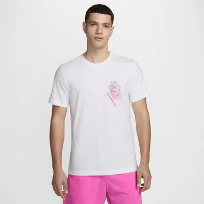 Nike Men's  Sportswear Crew-neck T-shirt In White