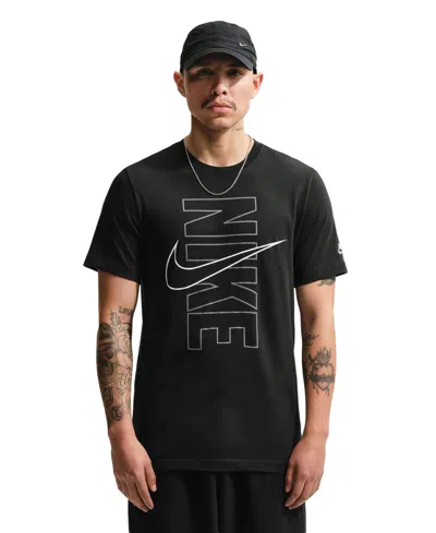 Nike Men's Sportswear Crewneck T-shirt In Black