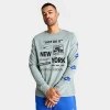 Nike Men's Sportswear Just Do It Nyc Graphic Long-sleeve T-shirt In Mica Green