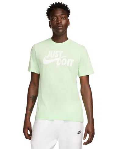 Nike Men's Sportswear Just Do It T-shirt In Vapor Green