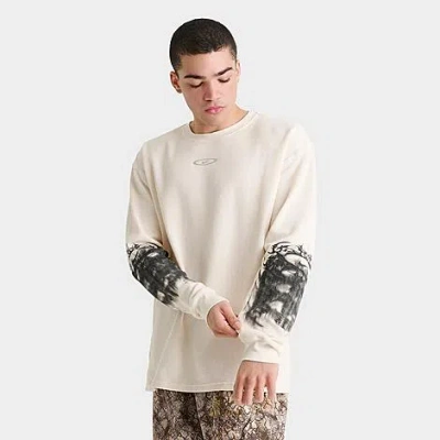 Nike Men's Sportswear Lightning Graphic Long-sleeve Thermal Shirt In Neutral