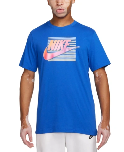 Nike Men's Sportswear Logo T-shirt In Game Royal
