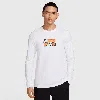 Nike Men's  Sportswear Long-sleeve T-shirt In White