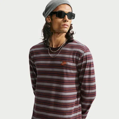 Nike Men's  Sportswear Long-sleeve T-shirt In Multi