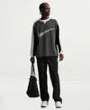Nike Men's Sportswear Loose-fit Long-sleeve Club Jersey Sweater In Multi