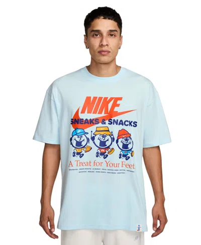 NIKE MEN'S SPORTSWEAR MAX90 LOOSE-FIT GRAPHIC T-SHIRT
