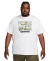 Nike Men's Sportswear Max90 Short Sleeve Graphic T-shirt In White