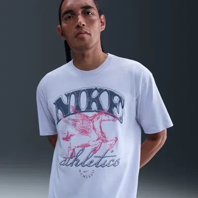Nike Men's  Sportswear Max90 T-shirt In White