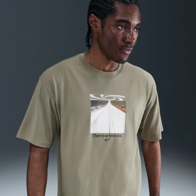 Nike Men's  Sportswear Max90 T-shirt In Gray