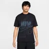 Nike Men's  Sportswear Max90 T-shirt In Black