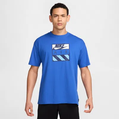 Nike Men's  Sportswear Max90 T-shirt In Blue