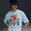 Nike Sportswear Max90 Cotton Graphic T-shirt In Blue