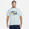 Nike Men's  Sportswear Max90 T-shirt In Blue