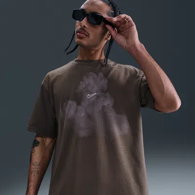 Nike Men's  Sportswear Max90 T-shirt In Brown
