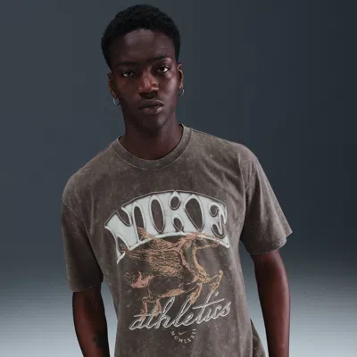Nike Men's  Sportswear Max90 T-shirt In Gray