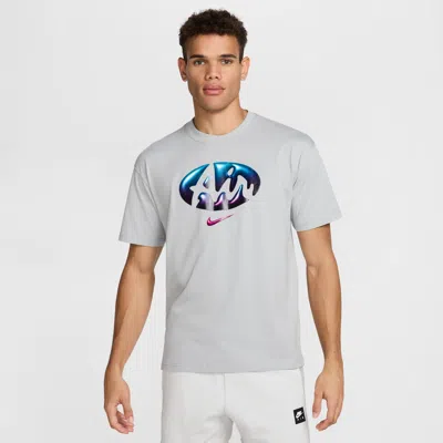 Nike Men's  Sportswear Max90 T-shirt In Grey