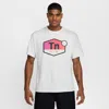 Nike Men's  Sportswear Max90 T-shirt In Grey
