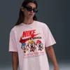 Nike Sportswear Max90 Cotton Graphic T-shirt In Pink