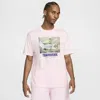 Nike Men's  Sportswear Max90 T-shirt In Pink Foam