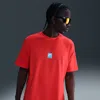 Nike Sportswear Max90 Cotton Graphic T-shirt In Red