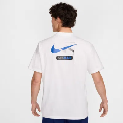 Nike Men's  Sportswear Max90 T-shirt In White