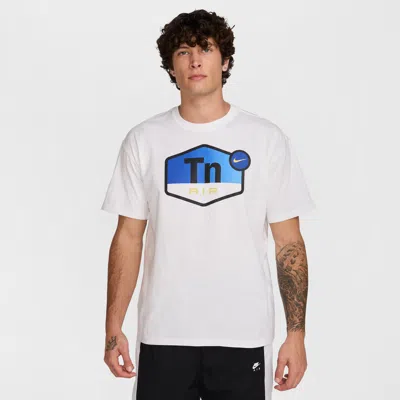 Nike Men's  Sportswear Max90 T-shirt In White