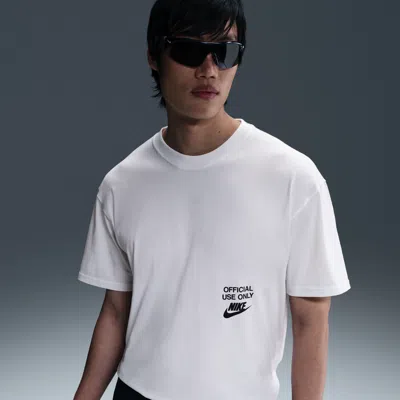 Nike Men's  Sportswear Max90 T-shirt In White