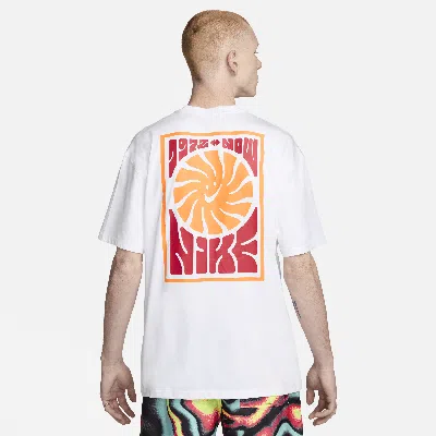 Nike Men's  Sportswear Max90 T-shirt In White