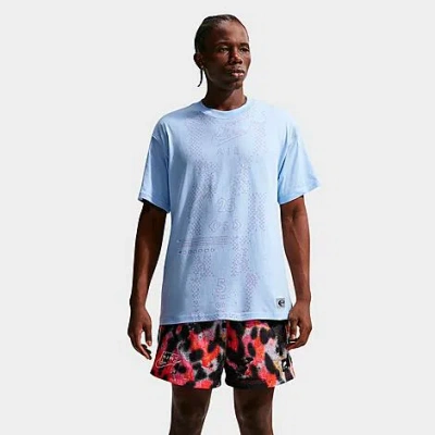 Nike Men's Sportswear Maxxed Graphic T-shirt In Blue