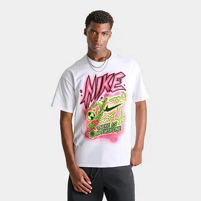 Nike Men's Sportswear No Finish Line Airbrush Graphic T-shirt In White