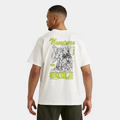 Nike Men's Sportswear Nurture The Sole Graphic T-shirt In Sail