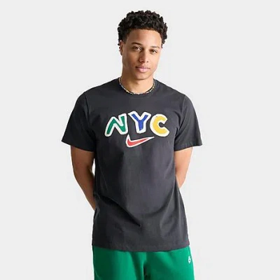 Nike Men's Sportswear Nyc Hyperlocal T-shirt In Off Noir