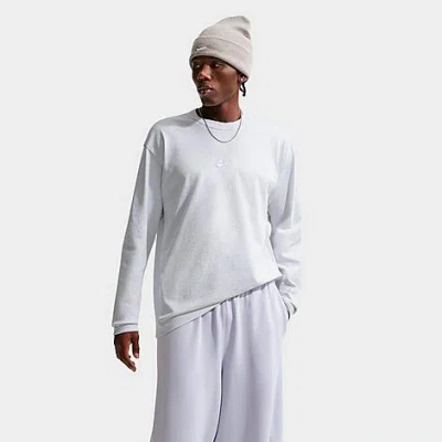 Nike Men's Sportswear Premium Essentials Futura Long-sleeve T-shirt In Multi