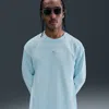 Nike Men's  Sportswear Premium Essentials Long-sleeve T-shirt In Blue