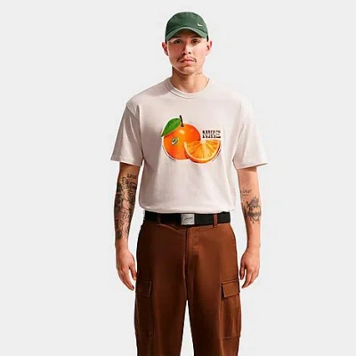 Nike Men's Sportswear Premium Essentials Orange T-shirt In Neutral