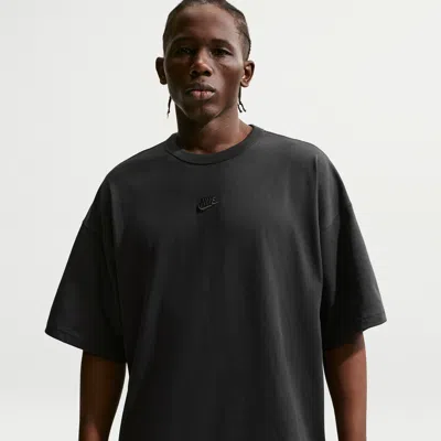 Nike Men's  Sportswear Premium Essentials Oversized T-shirt In Black