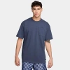 Nike Men's Sportswear Premium Essentials Pocket T-shirt In Thunder Blue