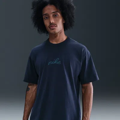Nike Men's  Sportswear Premium Essentials T-shirt In Blue