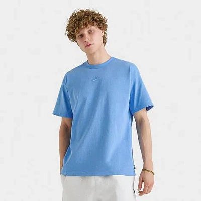 Nike Men's Sportswear Premium Essentials T-shirt In University Blue/heather