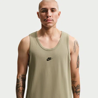 Nike Men's  Sportswear Premium Essentials Tank Top In Brown
