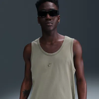 Nike Men's  Sportswear Premium Essentials Tank Top In Green