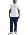 Nike Men's Sportswear Relaxed-fit Logo Graphic T-shirt In White