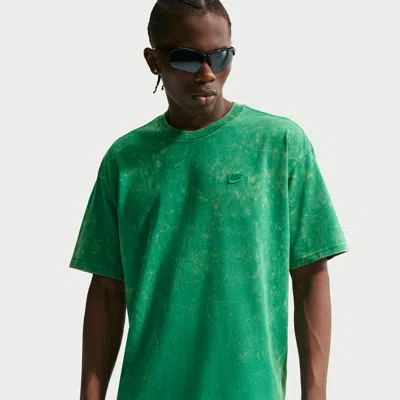 Nike Men's  Sportswear Short-sleeve T-shirt In Green