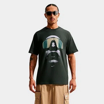 Nike Men's Sportswear Sunset Graphic T-shirt In Black