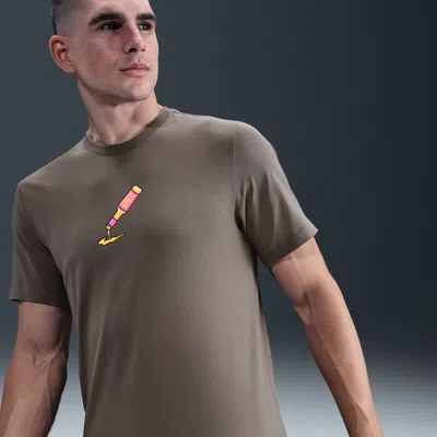 Nike Men's  Sportswear T-shirt In Gray