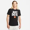Nike Men's  Sportswear T-shirt In Black