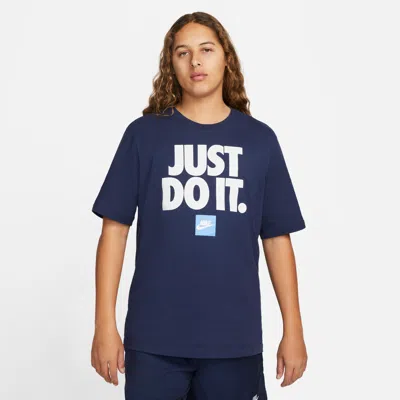 Nike Men's  Sportswear T-shirt In Blue