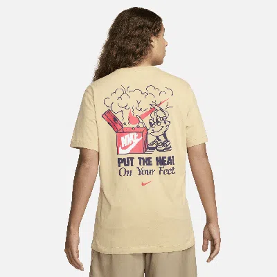 Nike Men's  Sportswear T-shirt In Wheat/wheat